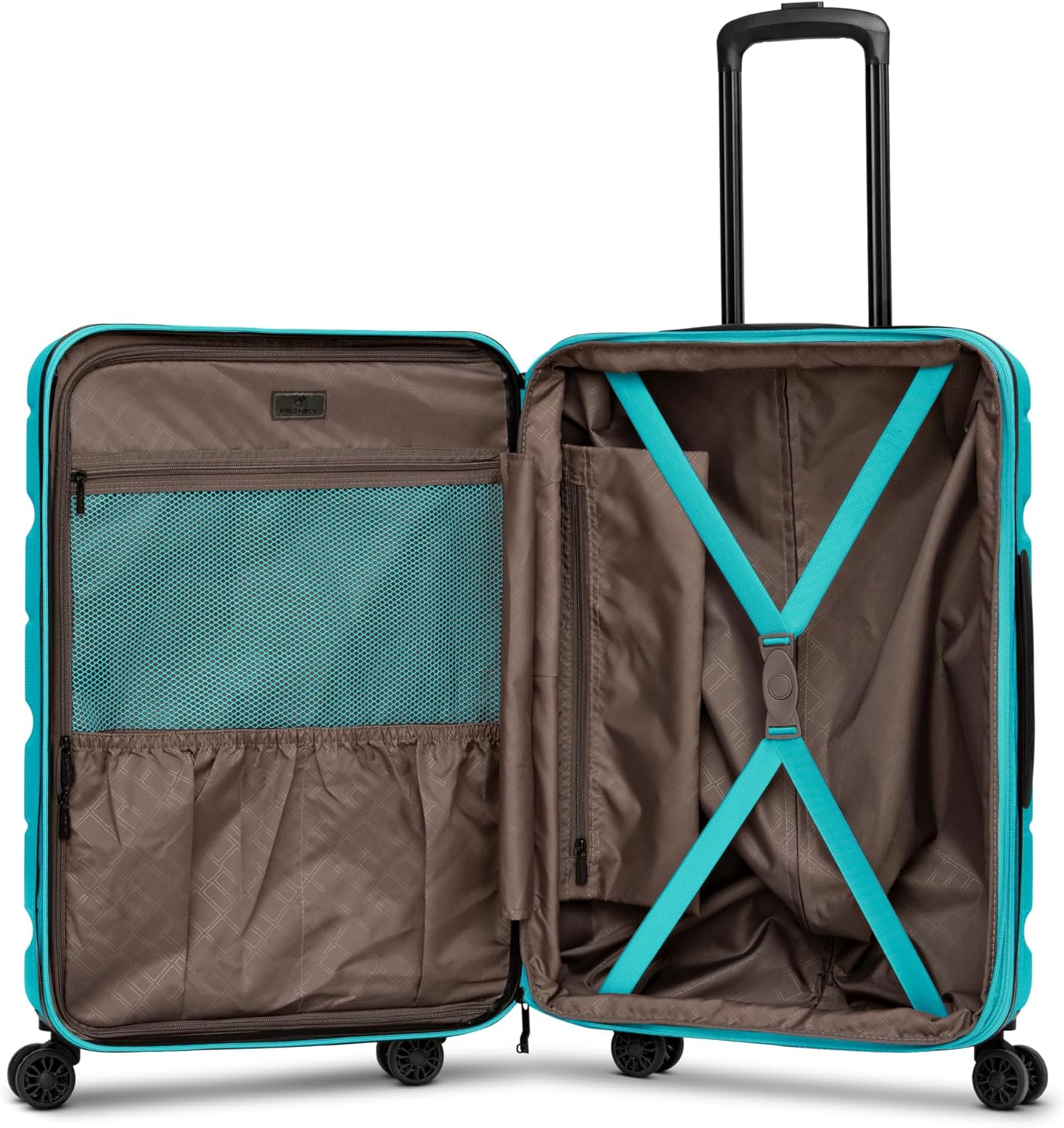 Munich 4.0 Hartschalenkoffer Set (3-teilig) mit Dehnfalte, Aqua Dull Kofferset (3-teilig) erweiterbar
