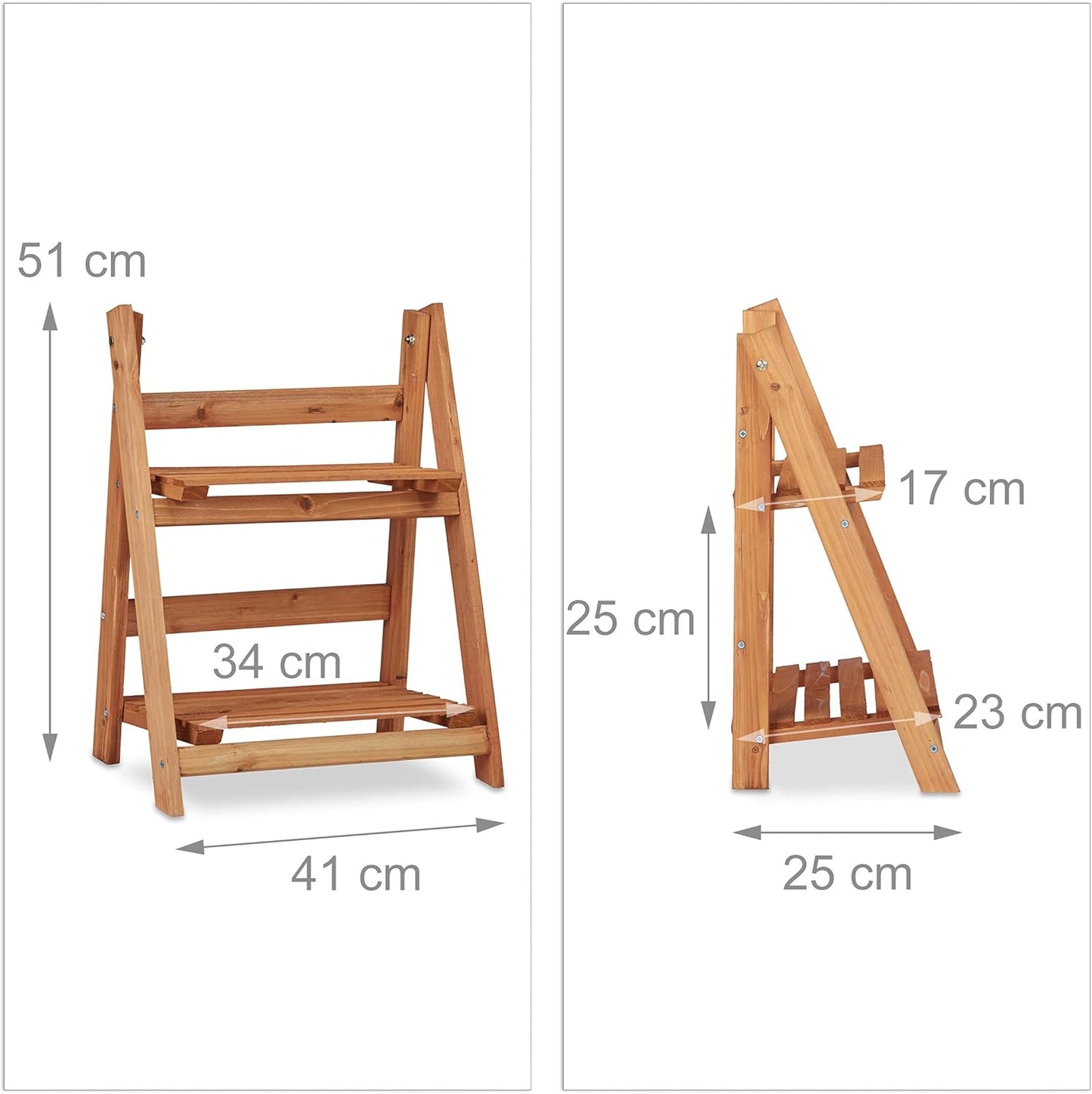 2-teiliges Blumentreppen Set