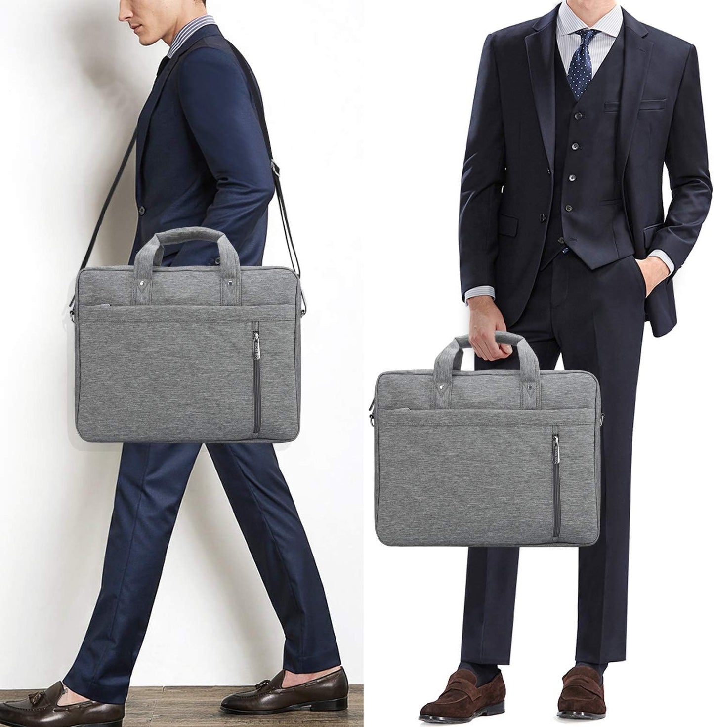Laptoptasche für 15-15,6 Zoll Notebooks, 15 zoll bis 15,6 zoll Grau