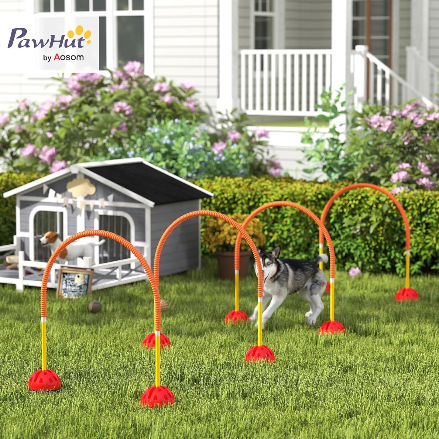 Agility Set, Orange+Gelb