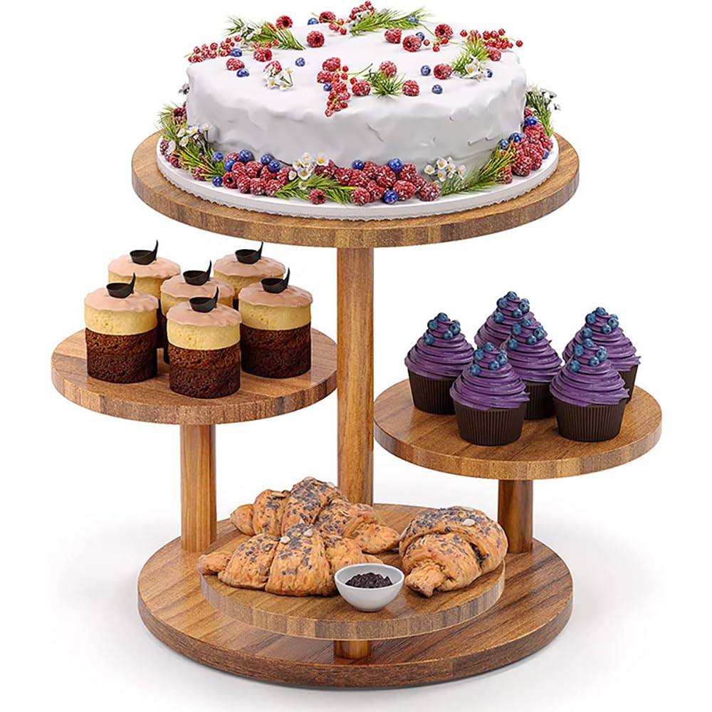 4-Etagen Cupcake-Ständer