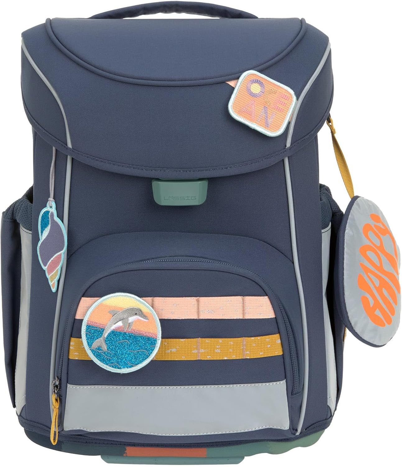 Schulranzen Set Slim Unique, Blau