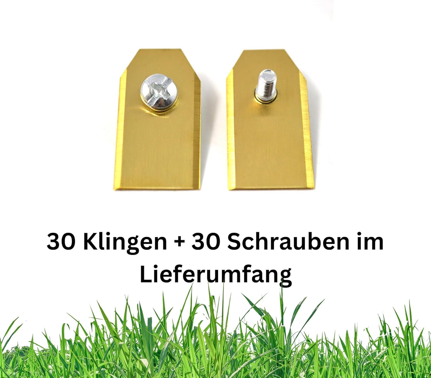Ersatzmesser-Set für Mähroboter (30 Klingen), 30er Set Klingen