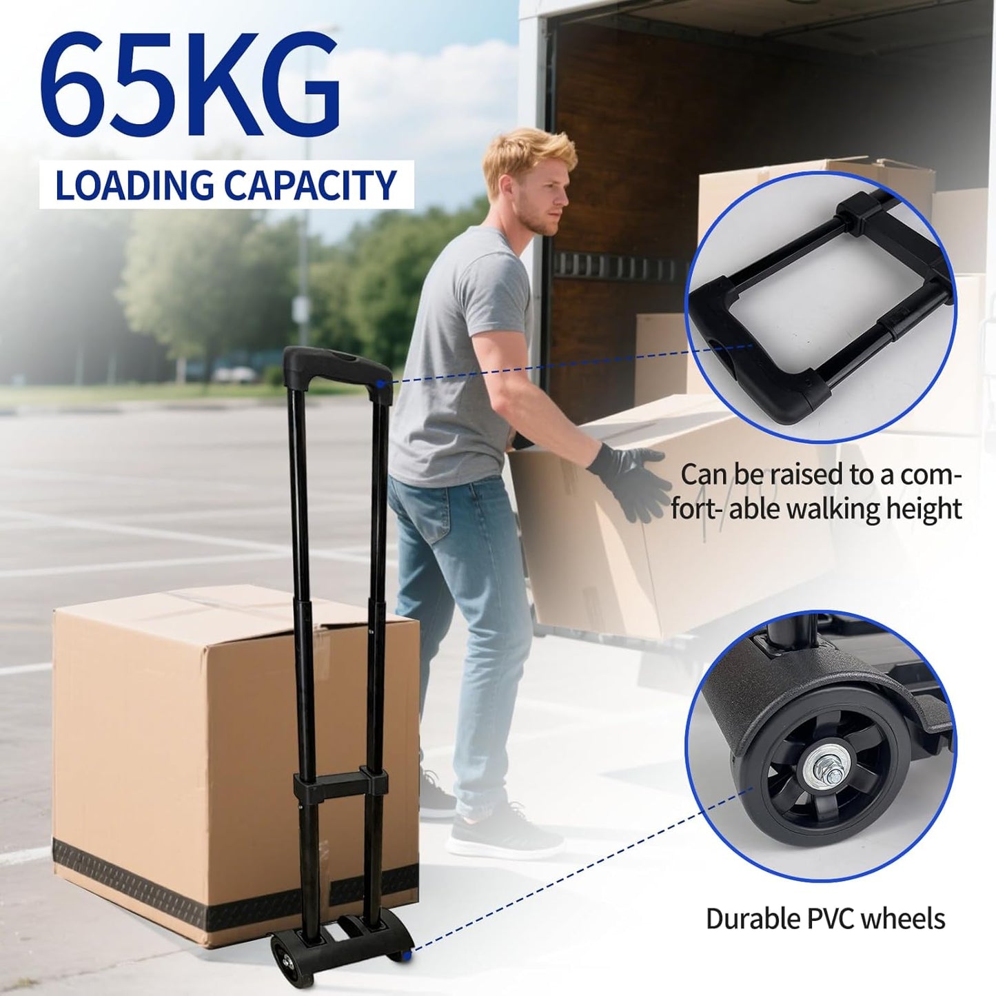Klappbare Transportkarre