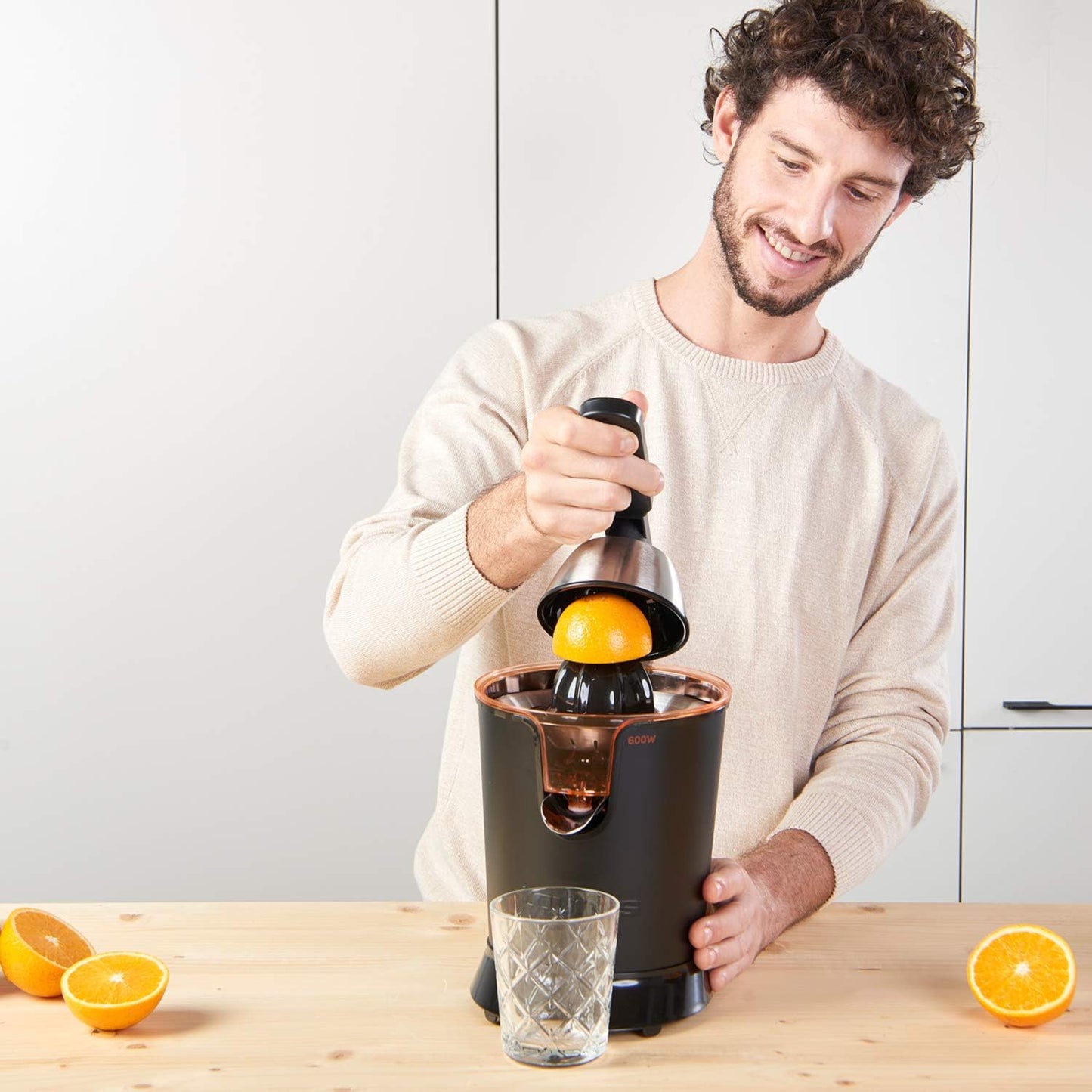 Easy Press 600 Entsafter, 600 W - Orange