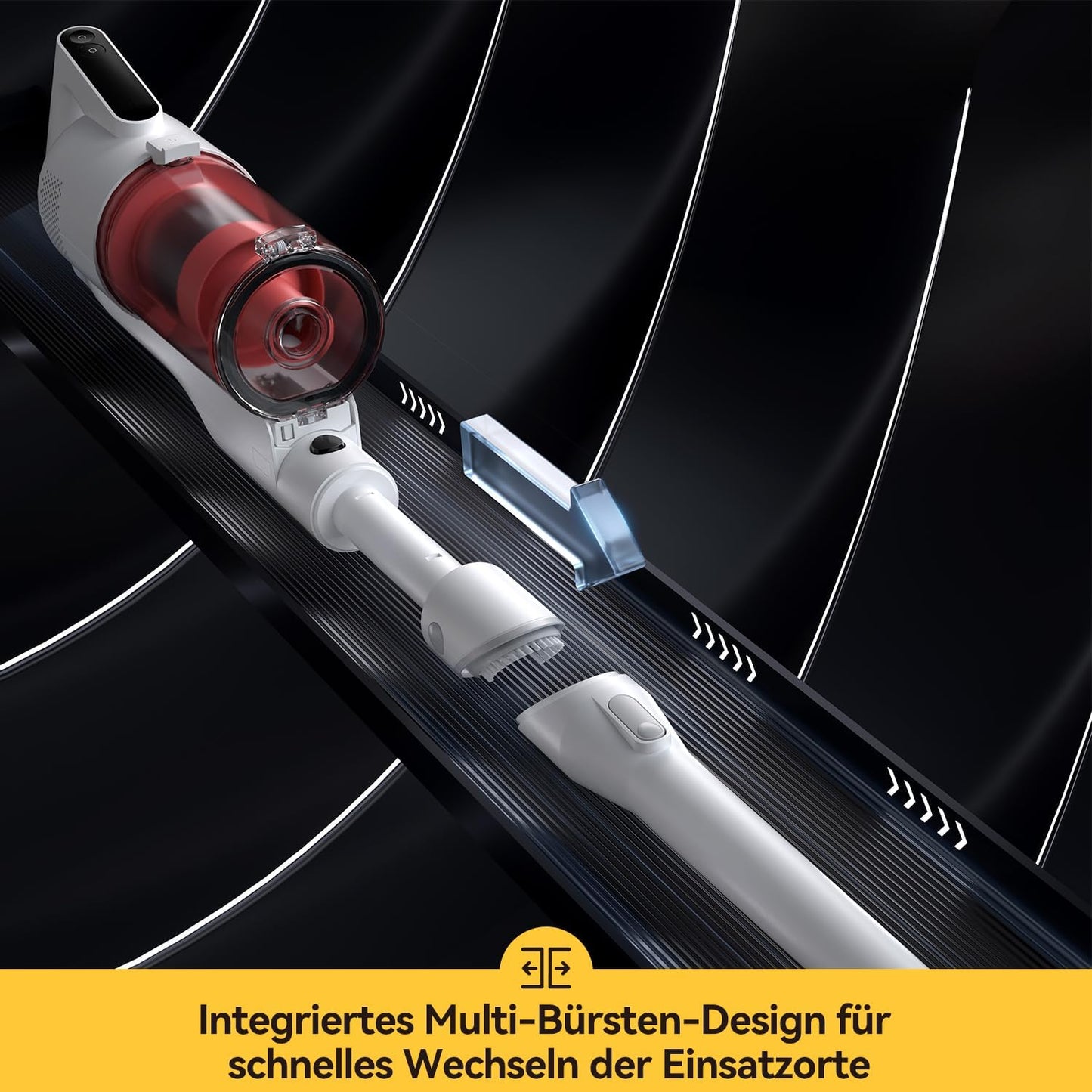 Kabelloser Akku-Staubsauger DEM-T20W