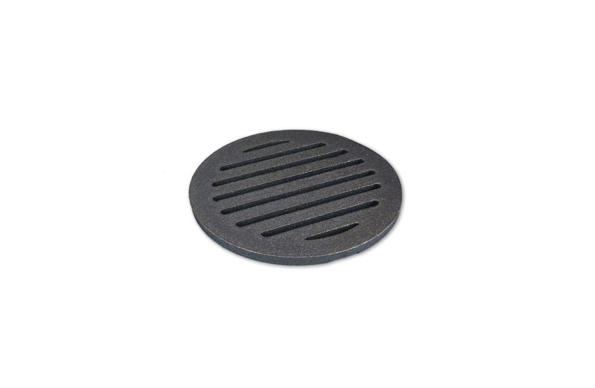 Feuerrost aus Gusseisen, Gusseisen rund, Durchmesser 18 cm
