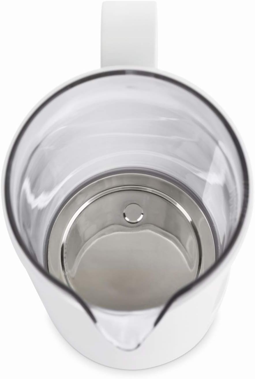 Glas-Wasserkocher WK 8, White