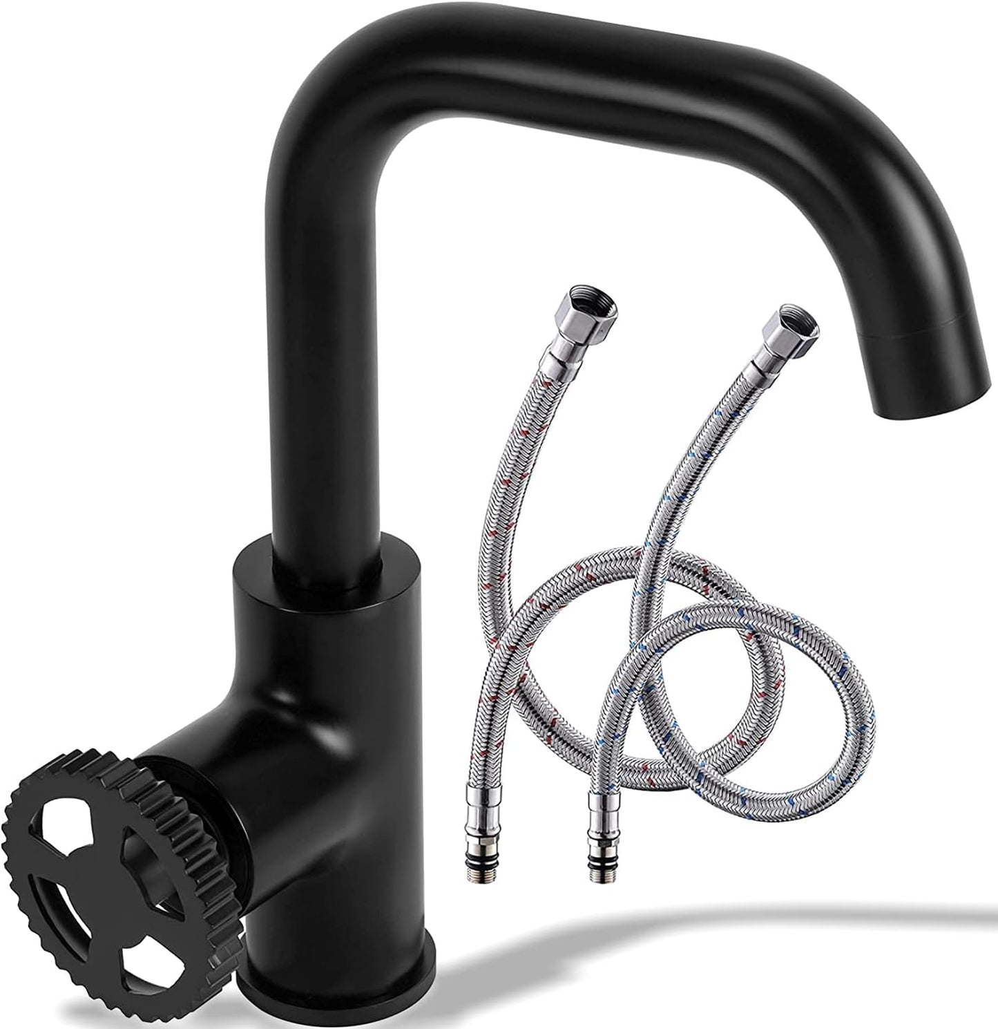 Waschtischarmatur Vertigo Side, Black