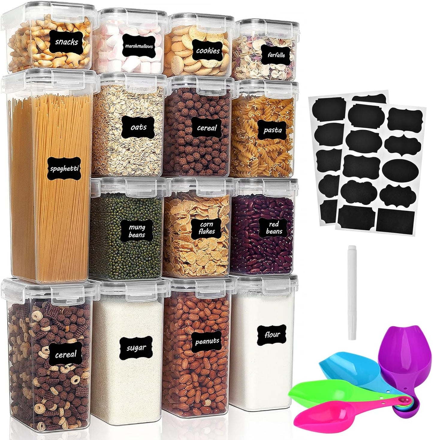 15-teiliges Vorratsdosen-Set