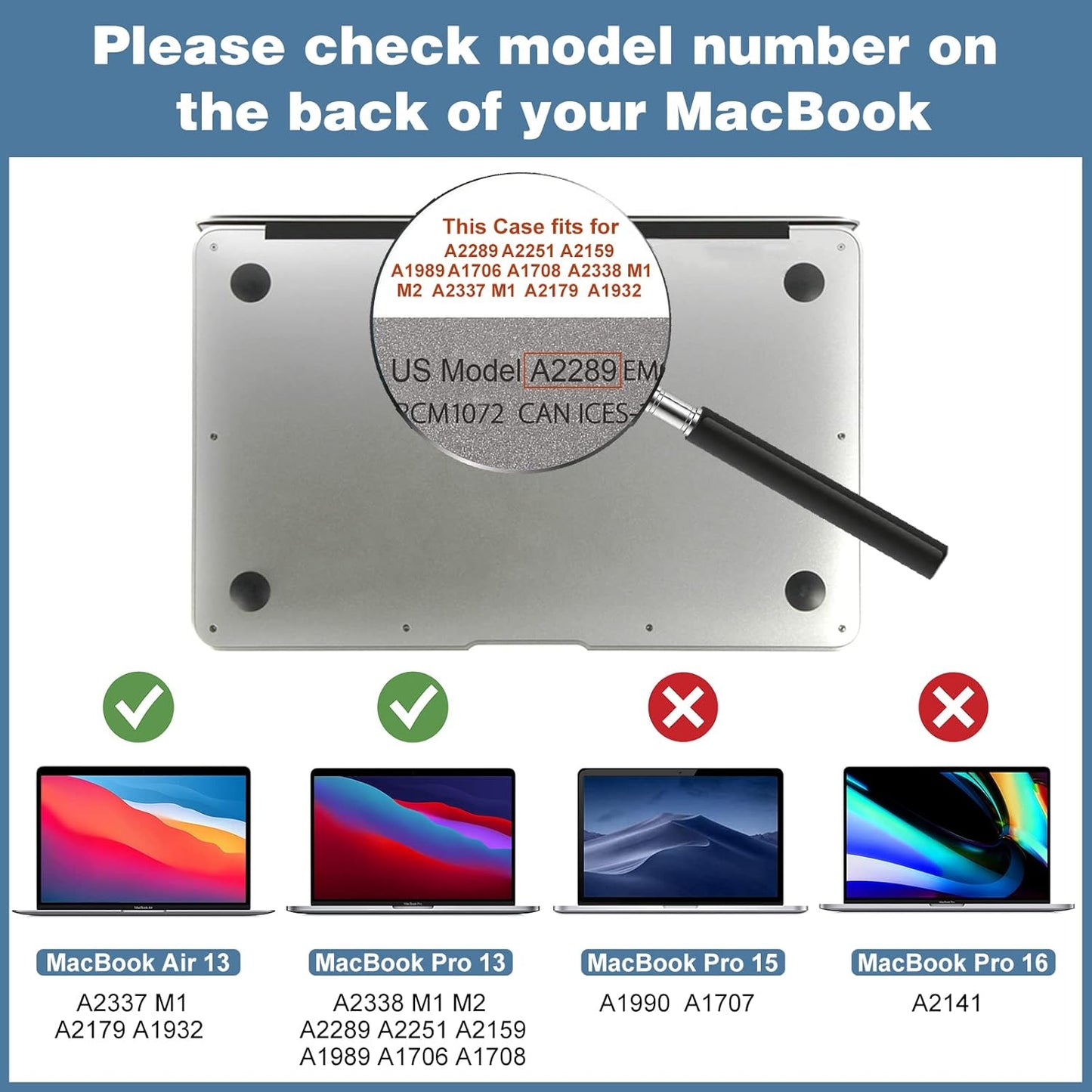 2x Displayschutzfolien für 13" MacBook Pro 13/ MacBook Air 13, Clear