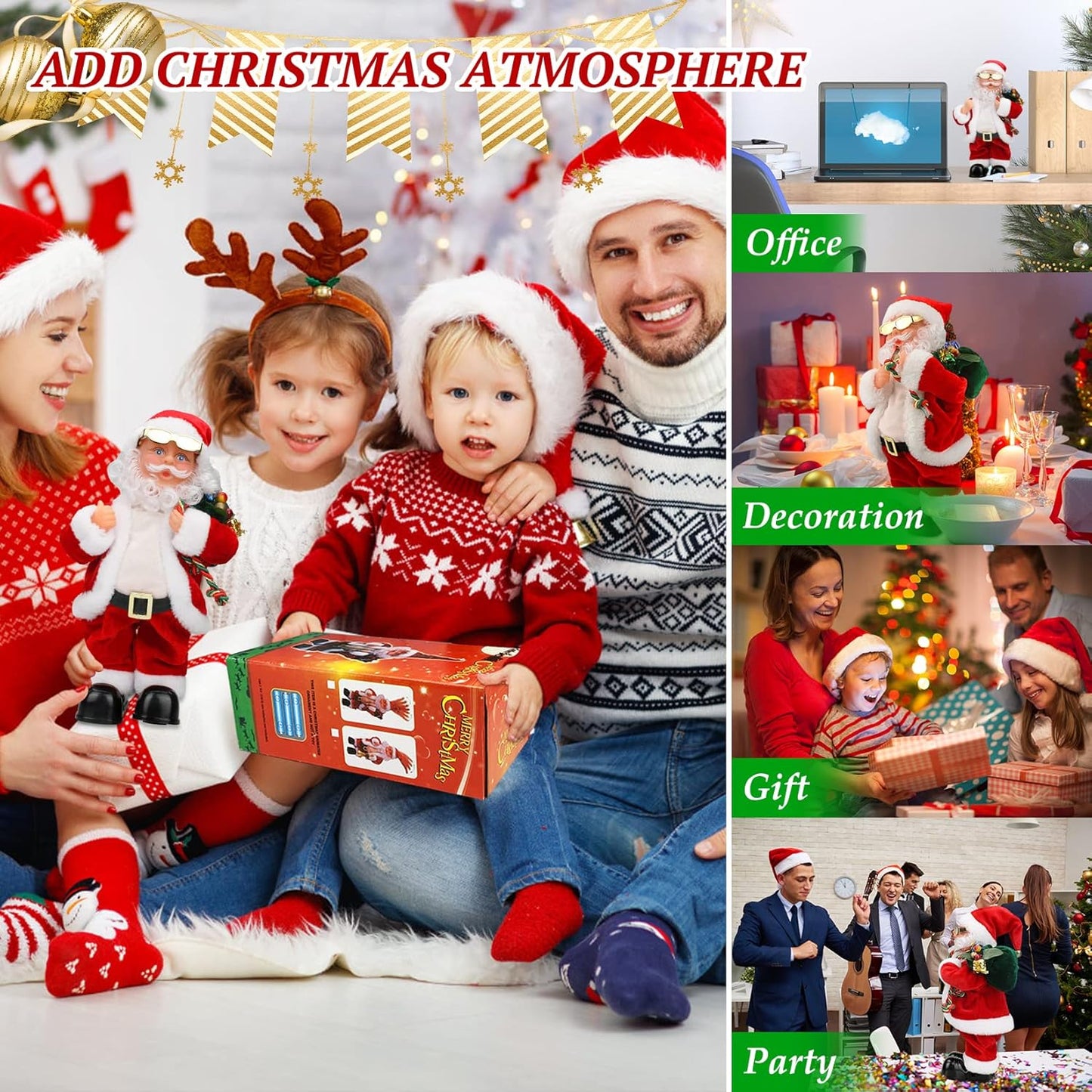 Elektrischer Weihnachtsmann