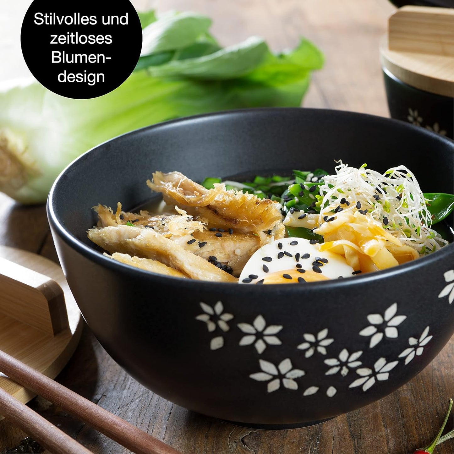 4er-Set Ramen Schüssel, 4x Schale