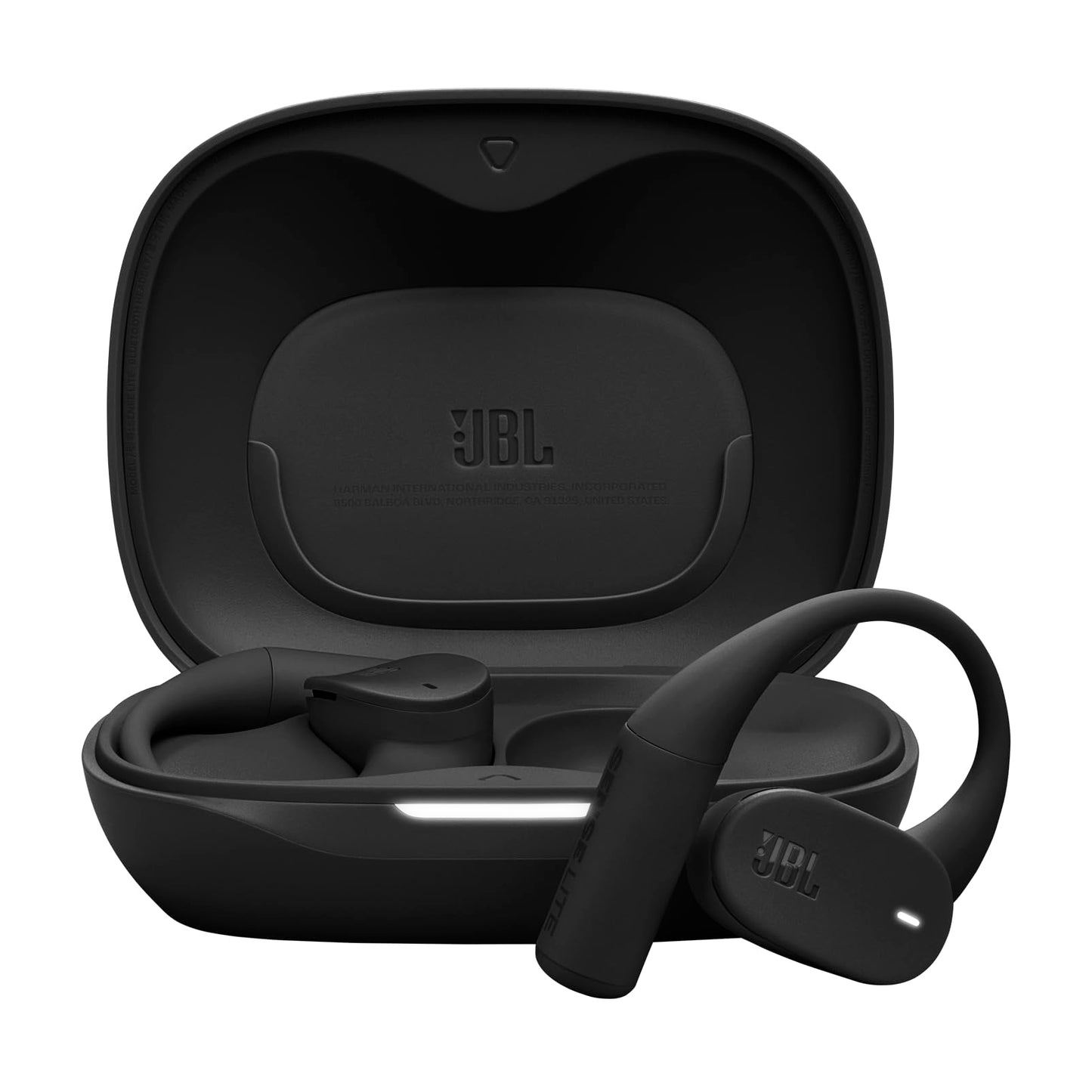 Sense Lite Open-Ear-Kopfhörer mit Ohrbügel-Design, Schwarz