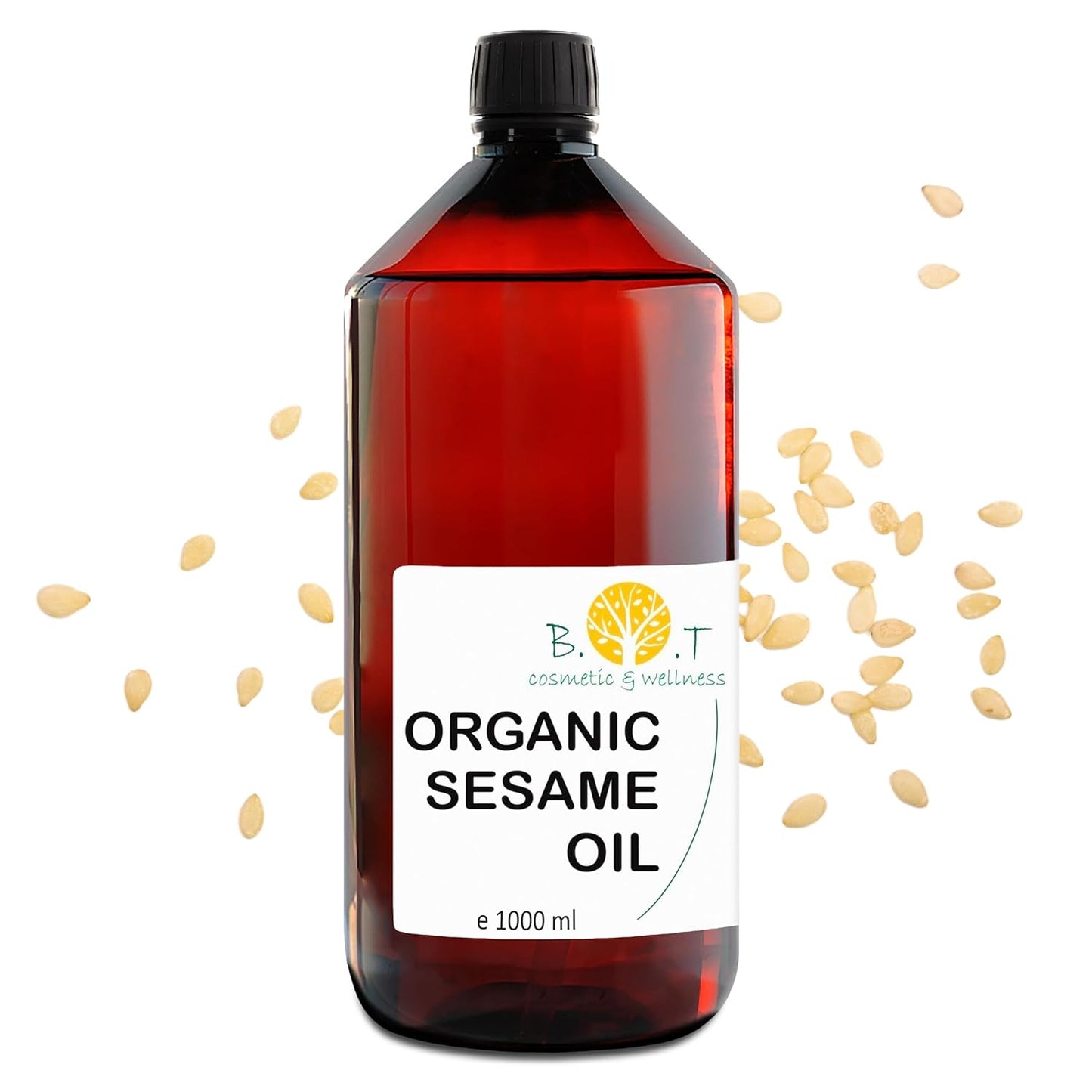 Bio-Sesamöl, Ohne Duft 1 l (1er Pack)