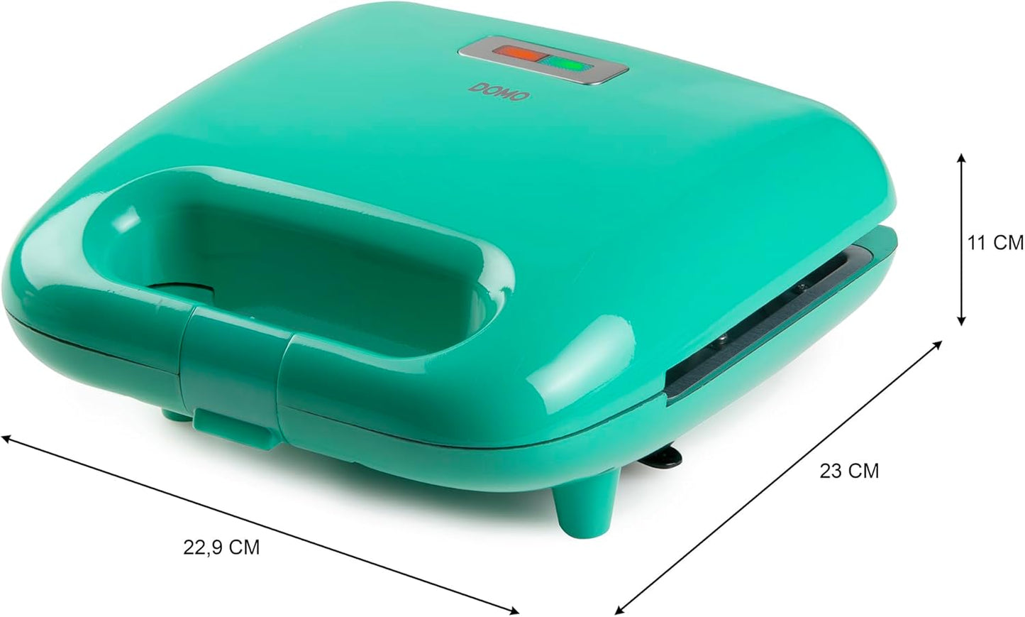 Multifunktionsgerät 5-in-1 Sandwichmaker/Waffeleisen, Green