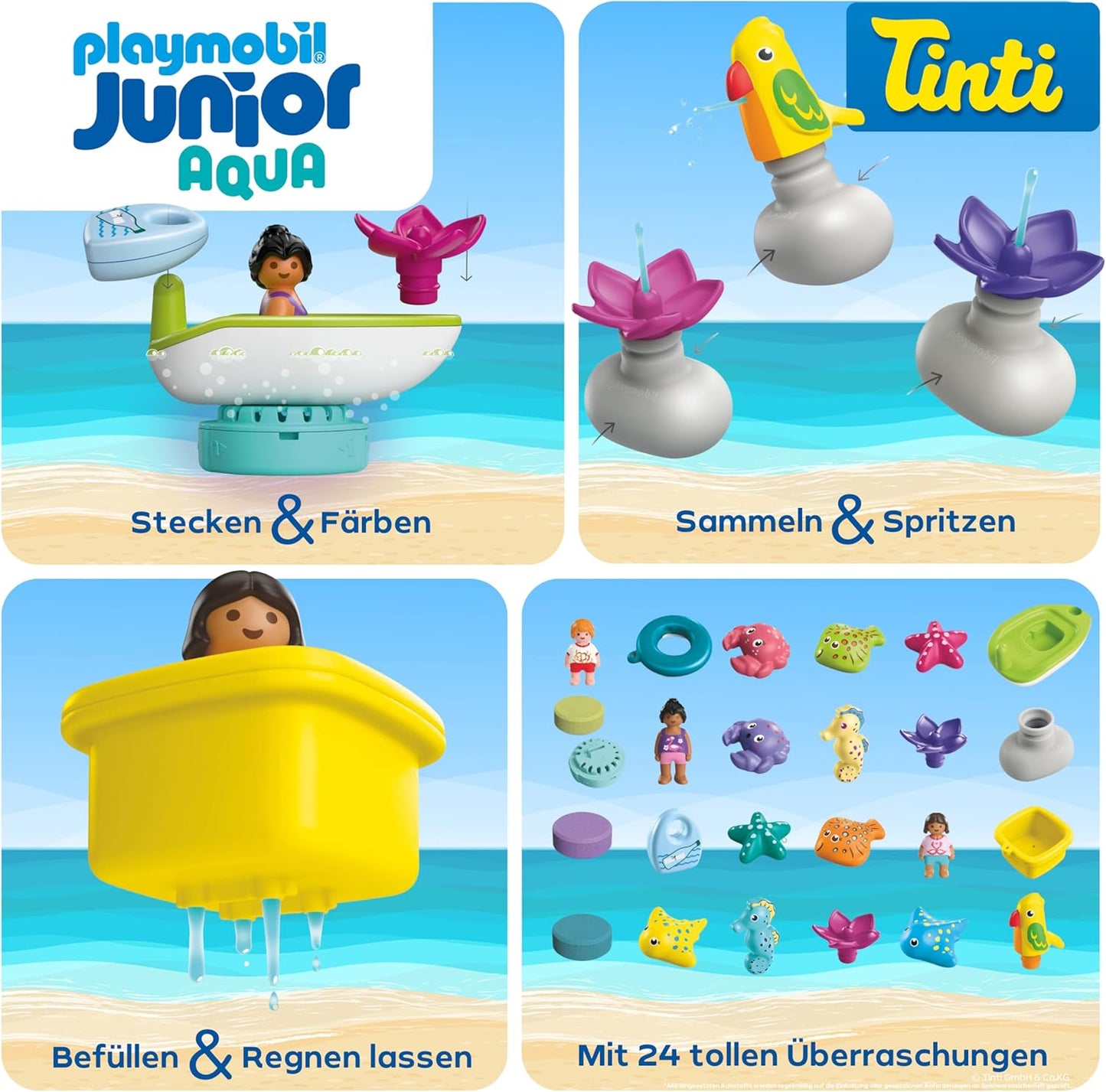 Junior & Tinti: Bunter Badespass, JUNIOR & Tinti Bunter Badespaß