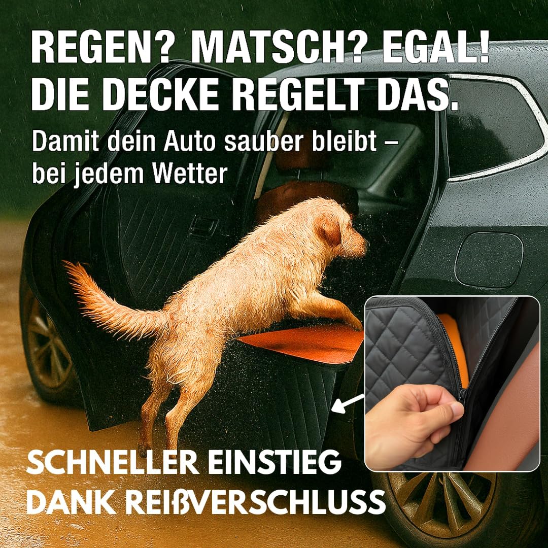 Autoschondecke für die Rückbank