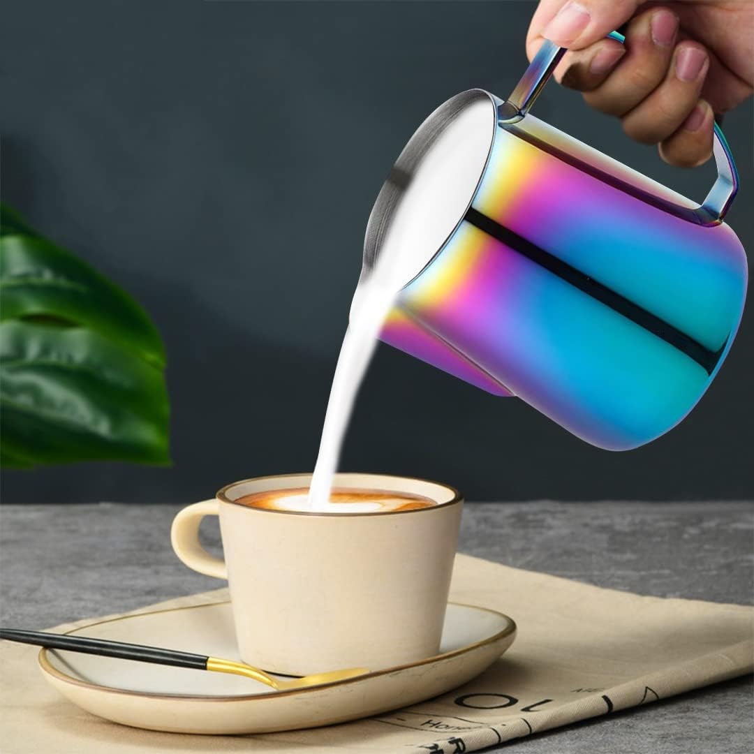 Milchkännchen mit Skala, 350ml, Colorful