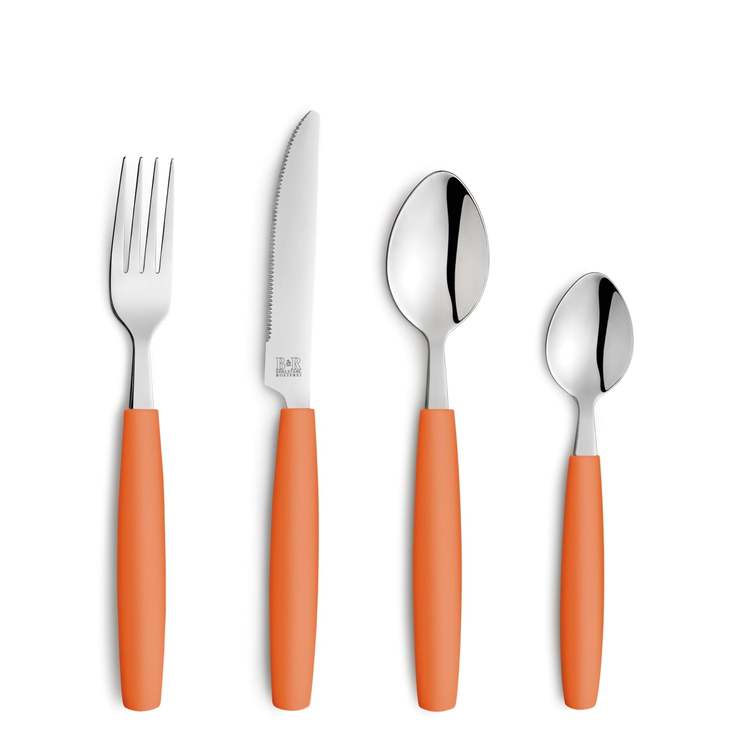 16-teiliges Besteck-Set Valoa für 4 Personen, Orange