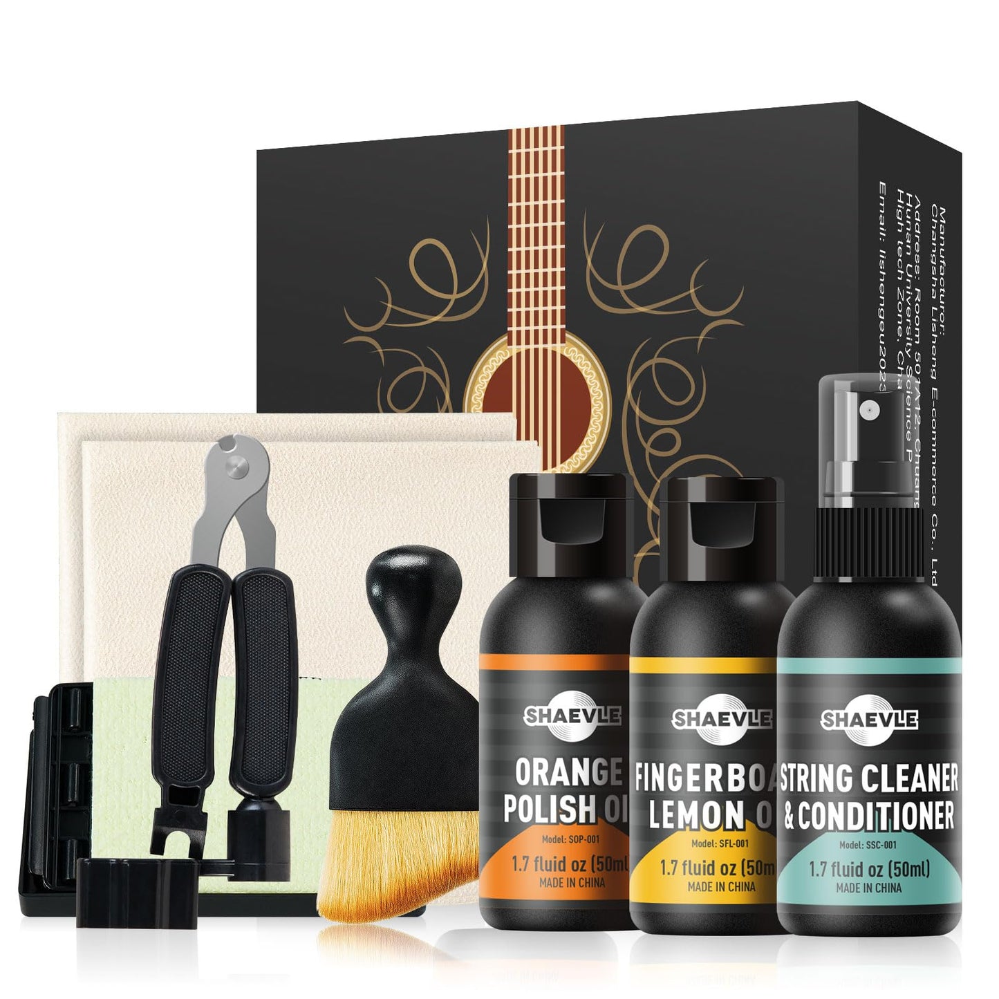 Gitarrenreinigungsset All-in-One, PRO Kit - 2