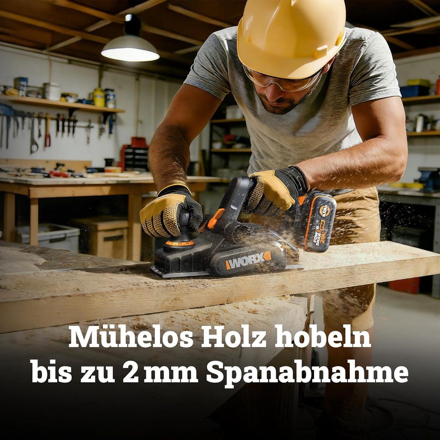Akku-Hobel WX620.9