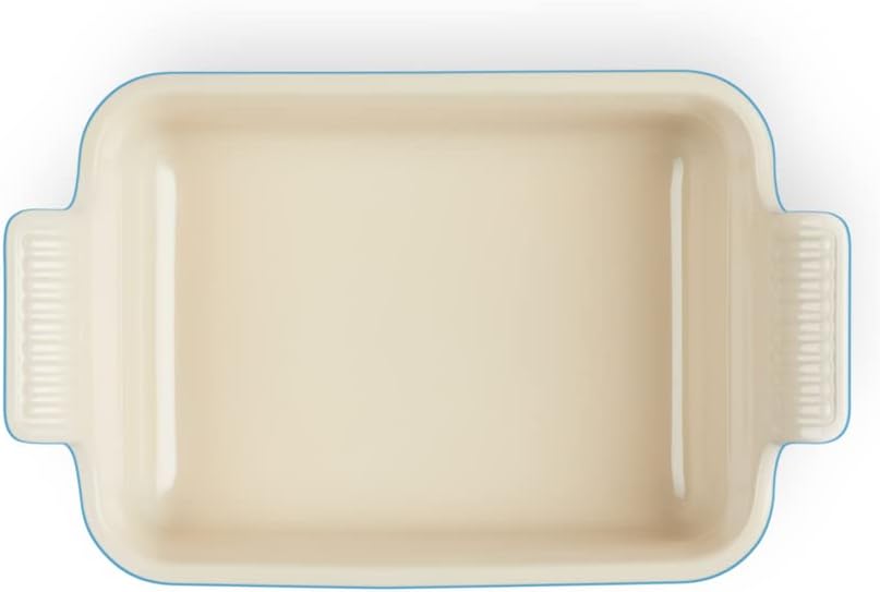 Rechteckige Auflaufform Tradition, Blau 19 cm
