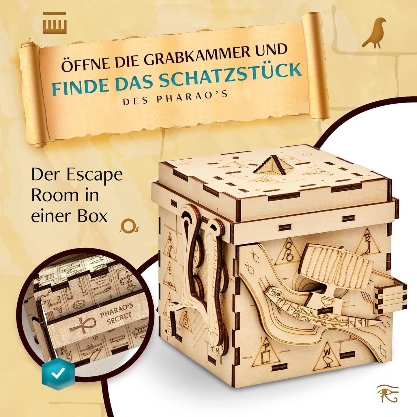 Pharao's Secret - Rätselbox