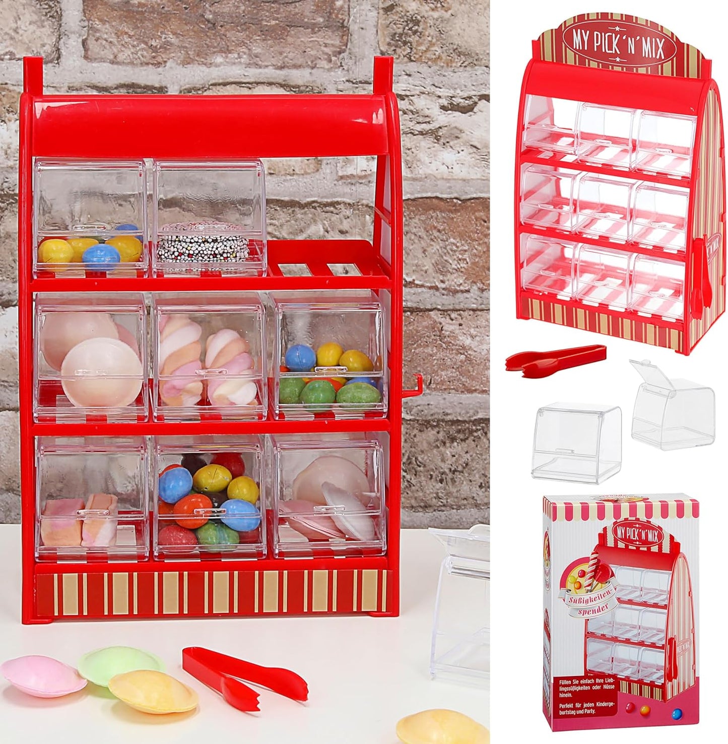 Retro Süssigkeitenautomat mit Zange