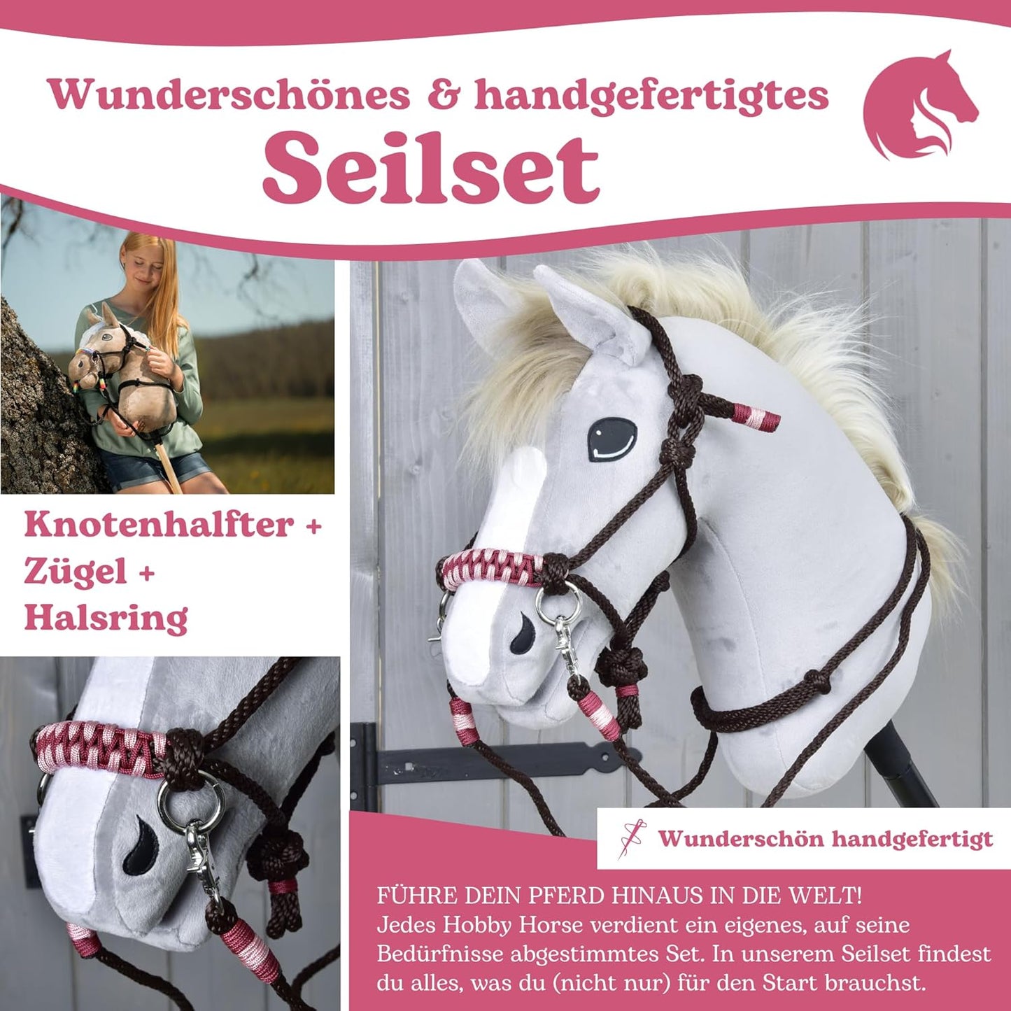 Hobby Horse Halfter-Set, York Medium
