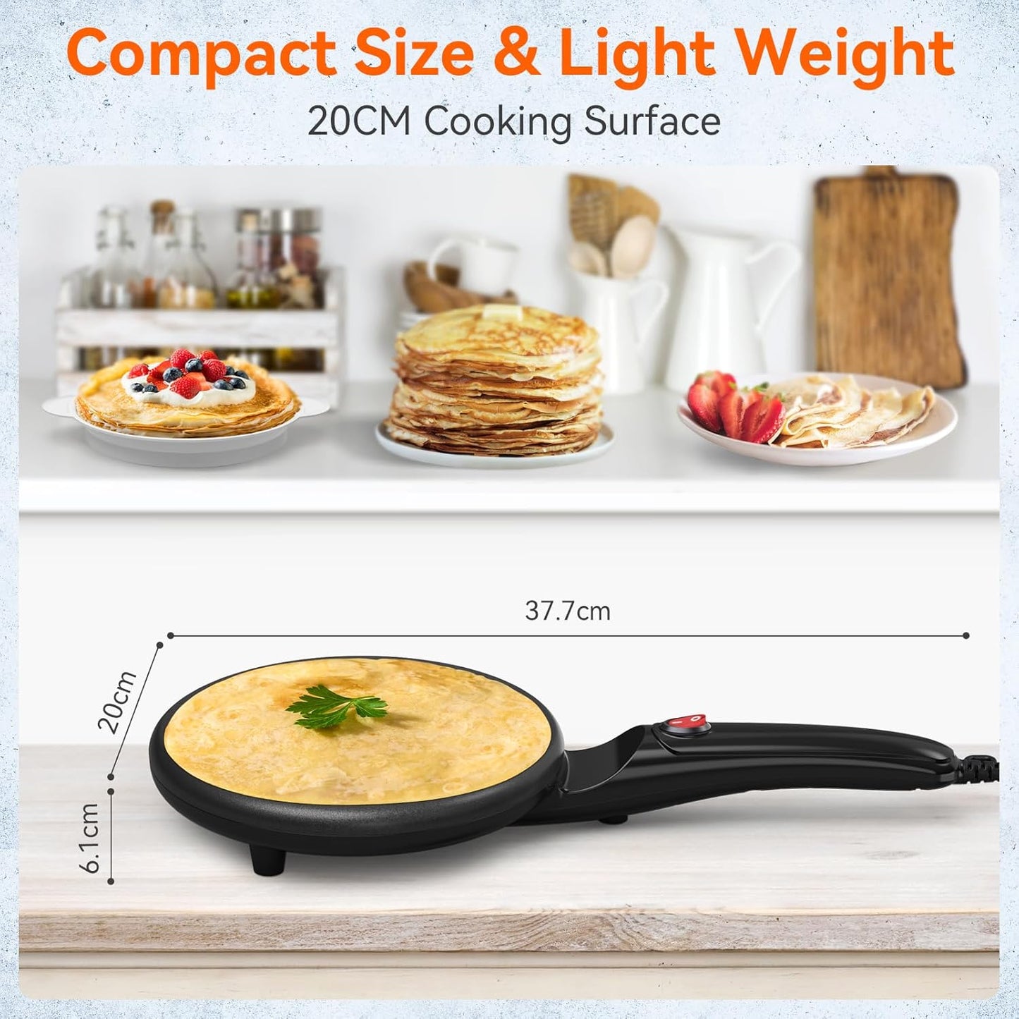Elektrischer Crepe Maker