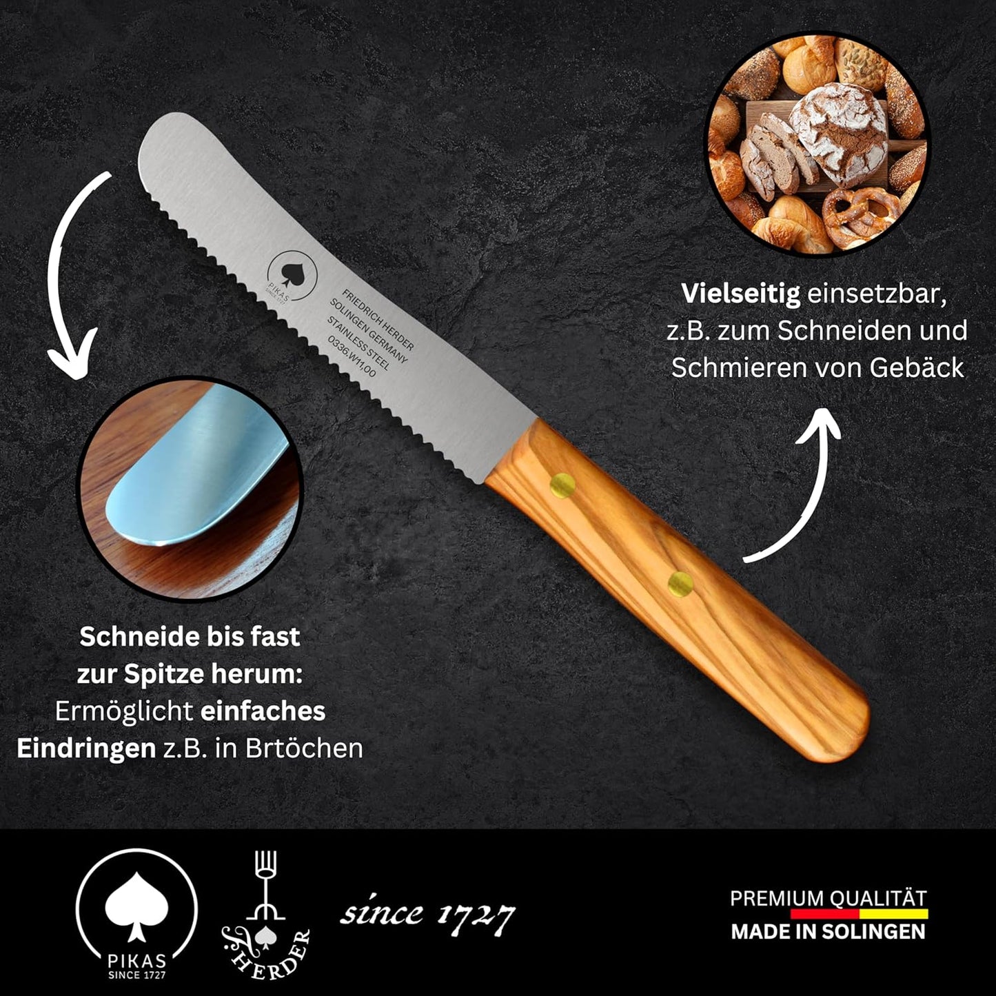 Buckelmesser, Olive / 1