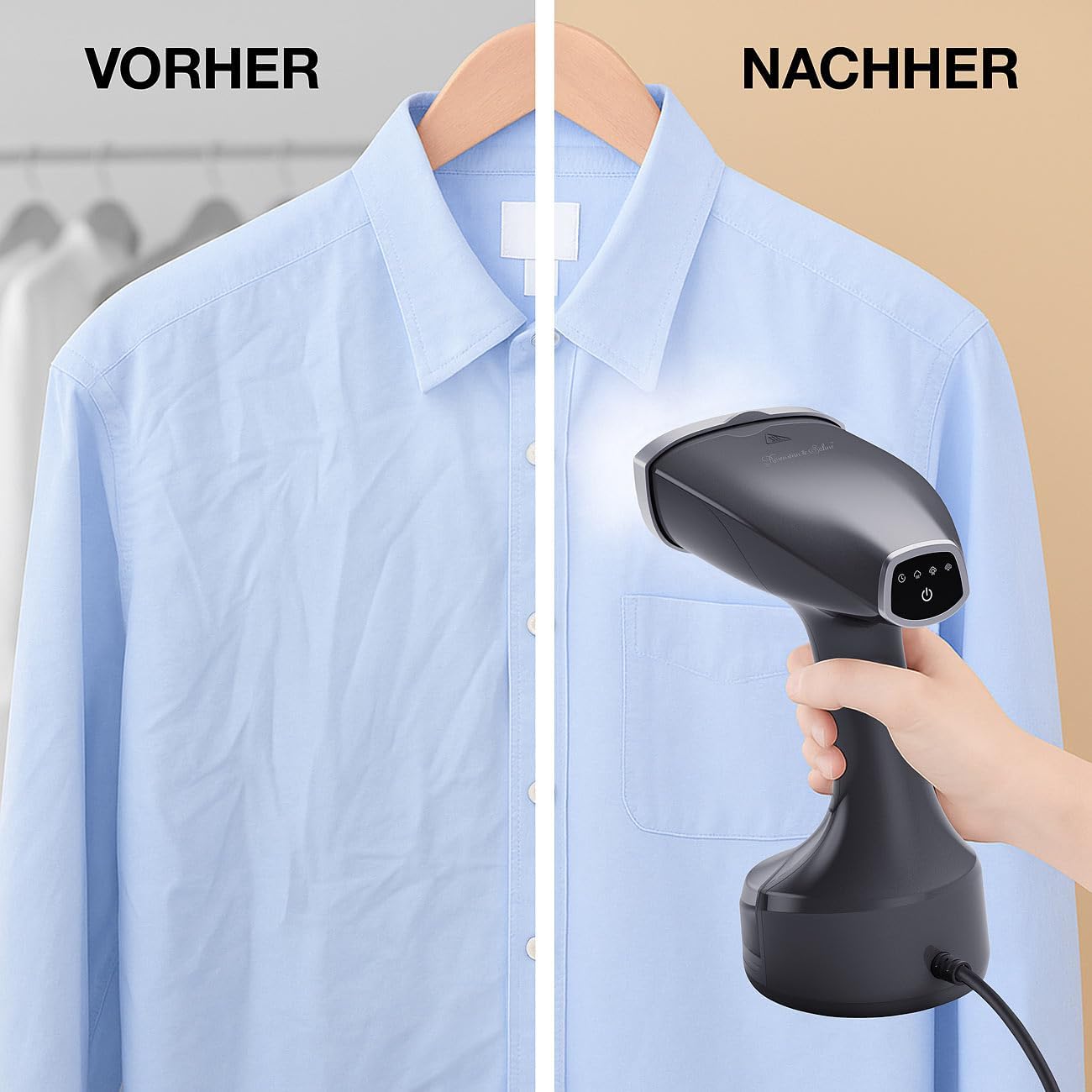 Hand-Dampfglätter & Bügeleisen