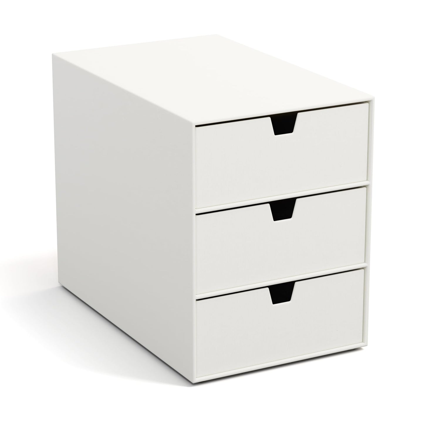Schubladenbox Ingrid, Weiss Pappe