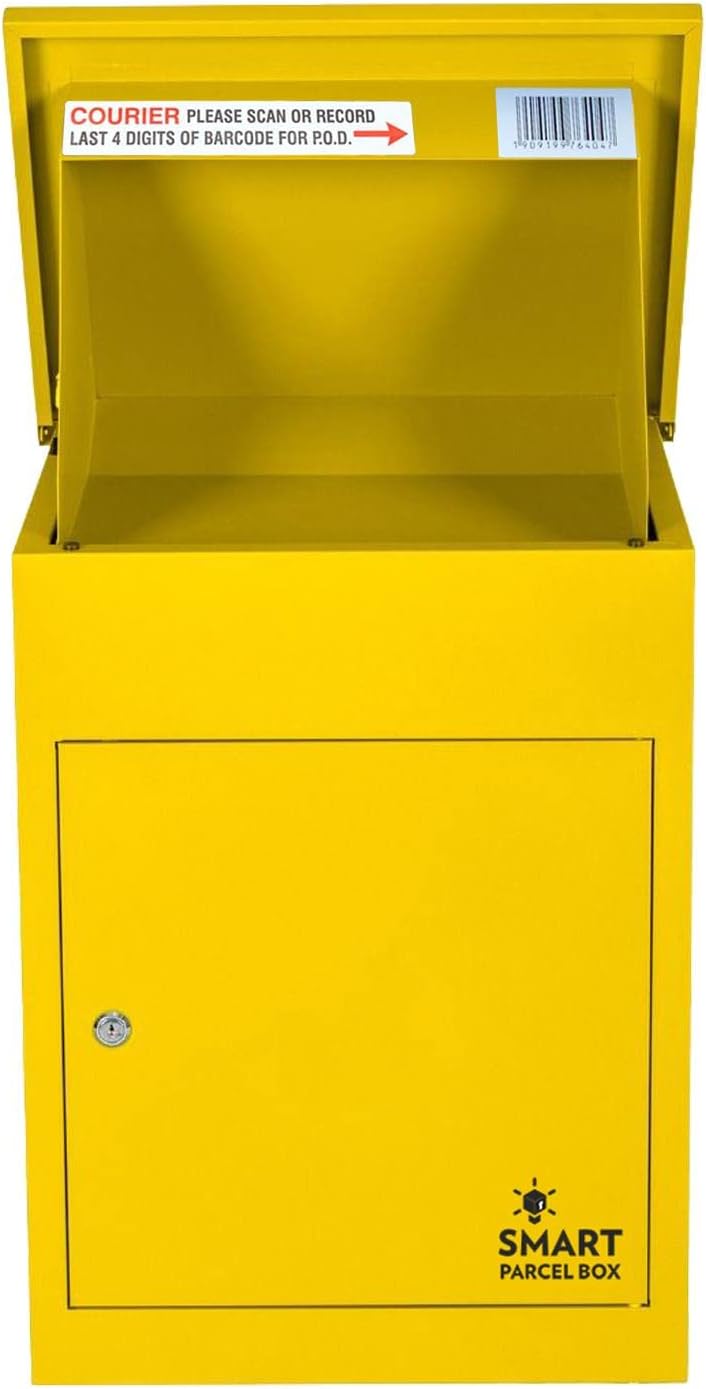 Paketbriefkasten, Gelb