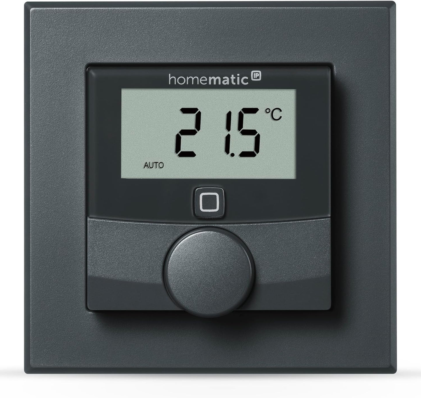 Funk Wandthermostat HmIP-WTH-A, Display, mit Stellrad, anthrazit