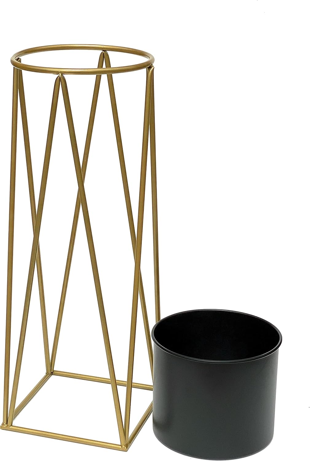 Blumenhocker mit Topf, Modern