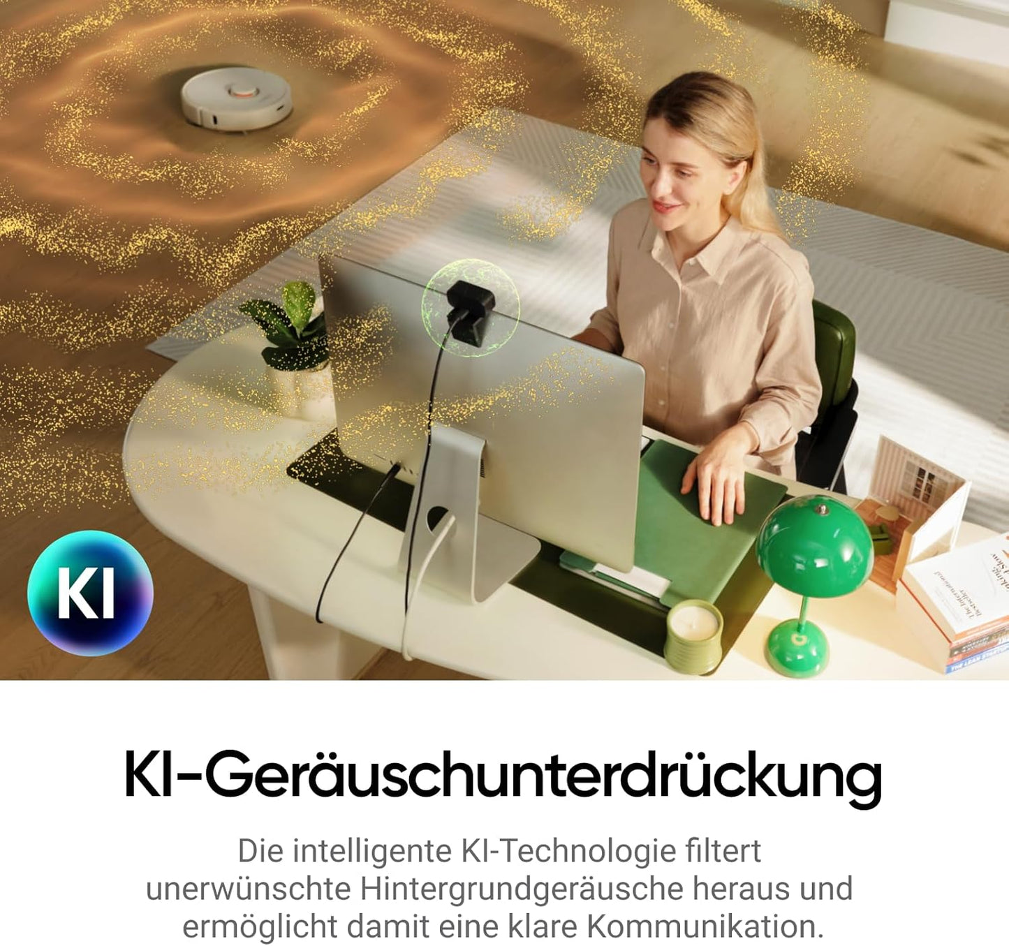 Link 2C Standard 4K Webcam mit Auto-Framing und HDR, Graphitschwarz Standard-Bundle