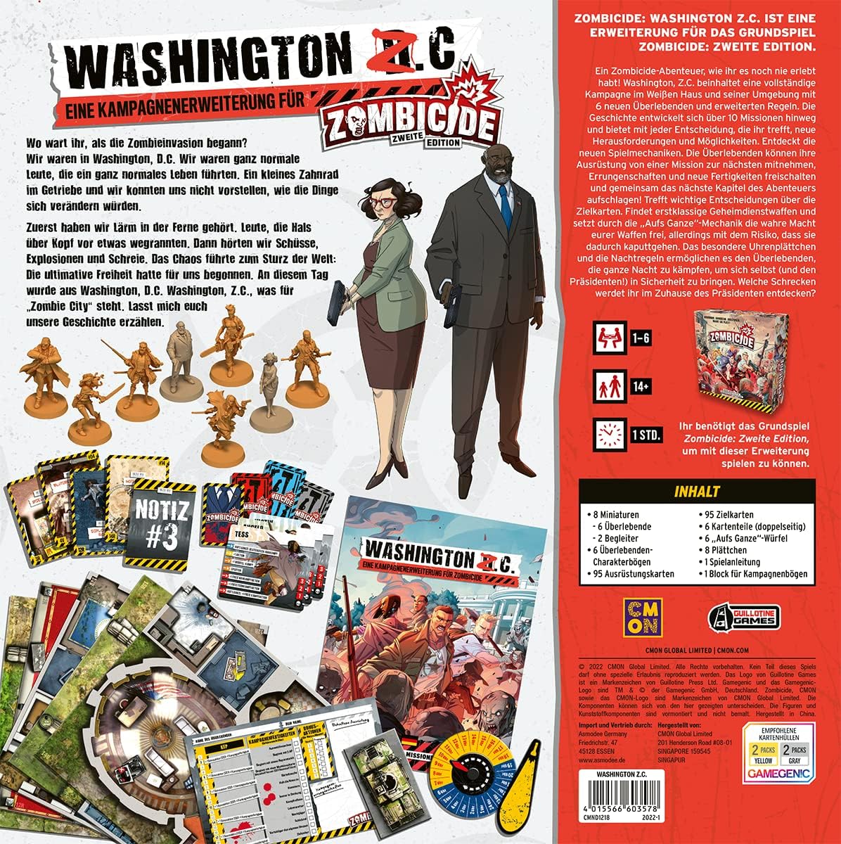 Zombicide 2. Edition- Washington Z.C.