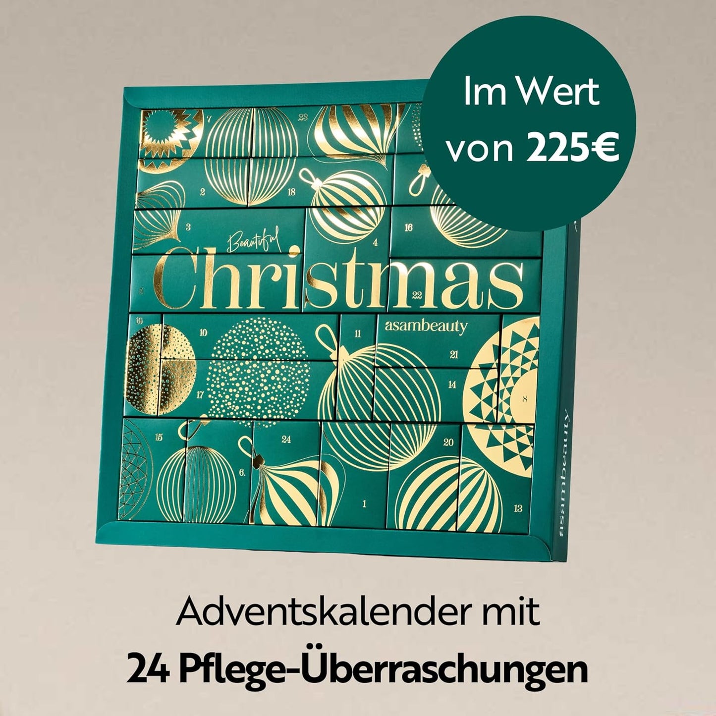 Adventskalender 2025 mit Make-up & Pflege, 01 - 2025 - Asambeauty Kalender