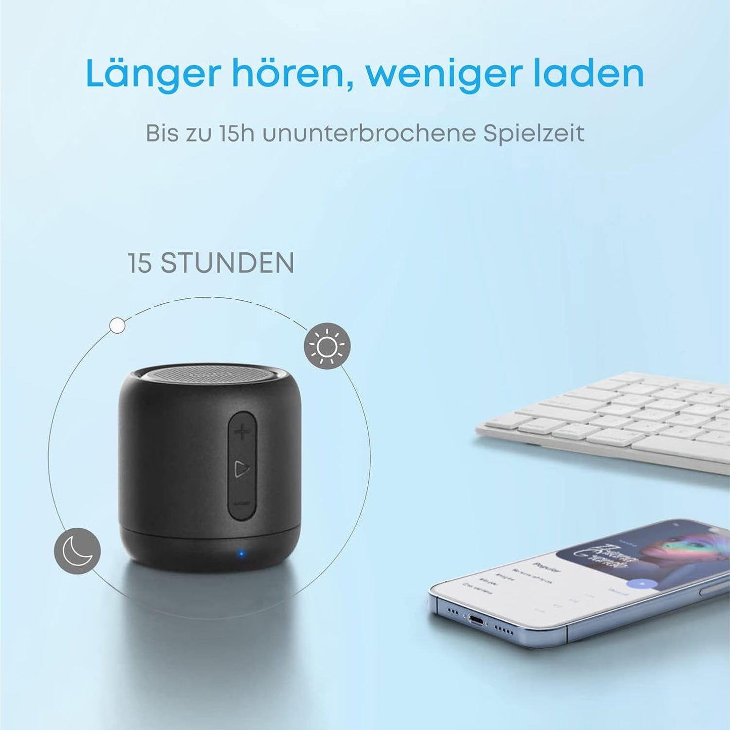 Soundcore Mini - Bluetooth-Lautsprecher, Schwarz