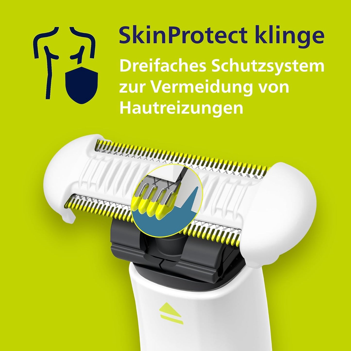 OneBlade Intimate Rasierer und Trimmer mit Hautschutz