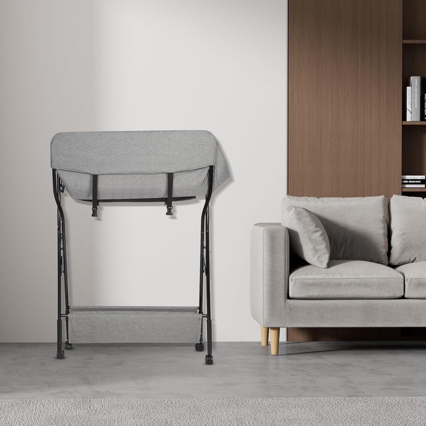 Faltbarer Wickeltisch, 86*62*96 cm-grau