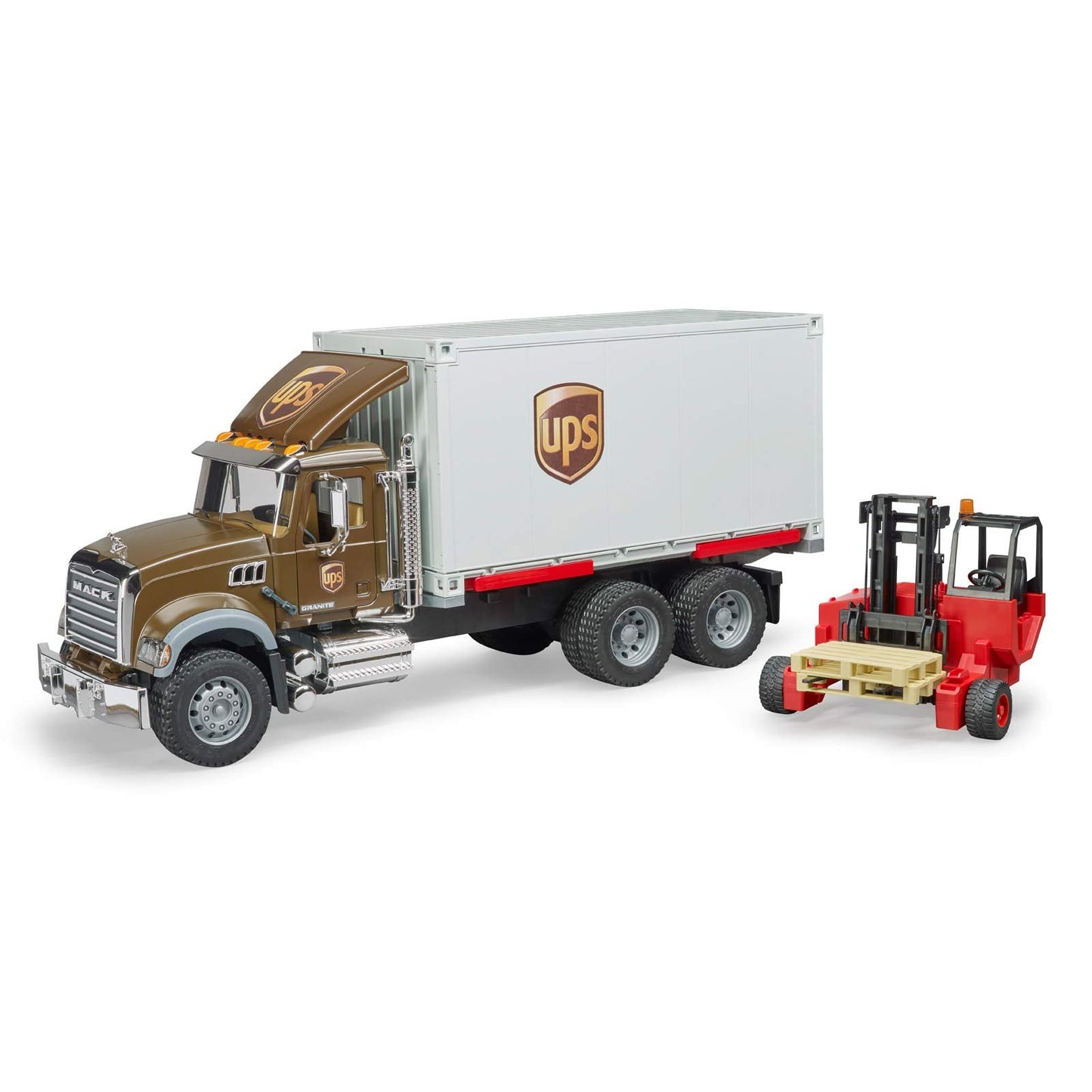 Mack Granite UPS Logistik-LKW, Modellfahrzeug