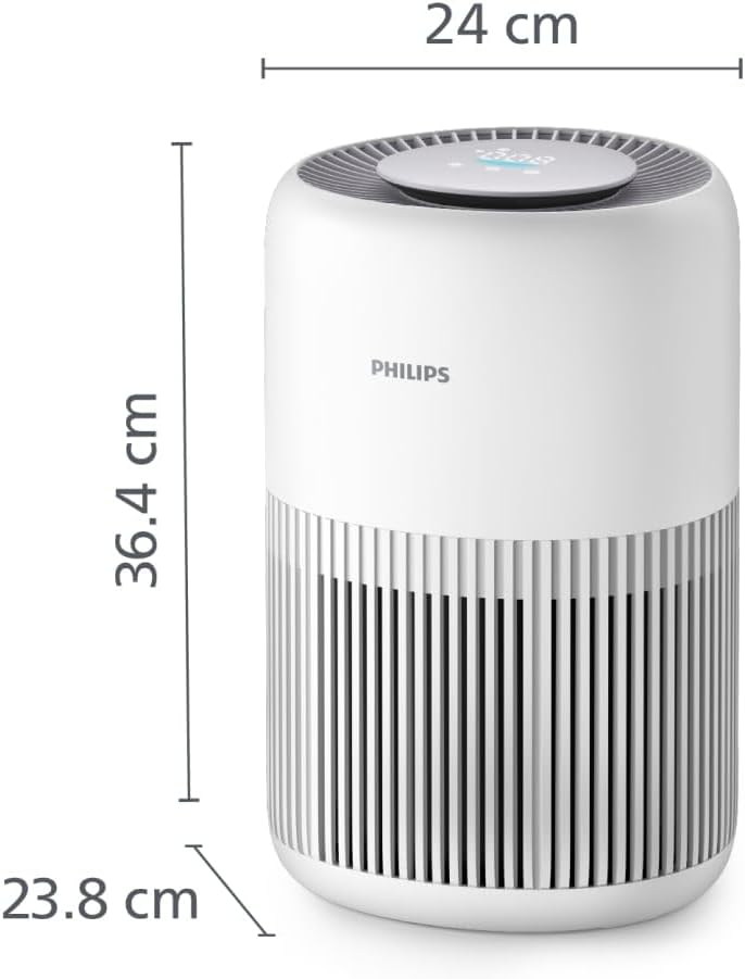 Luftreiniger 900 Serie mit HEPA und Aktivkohlefilter, Weiss