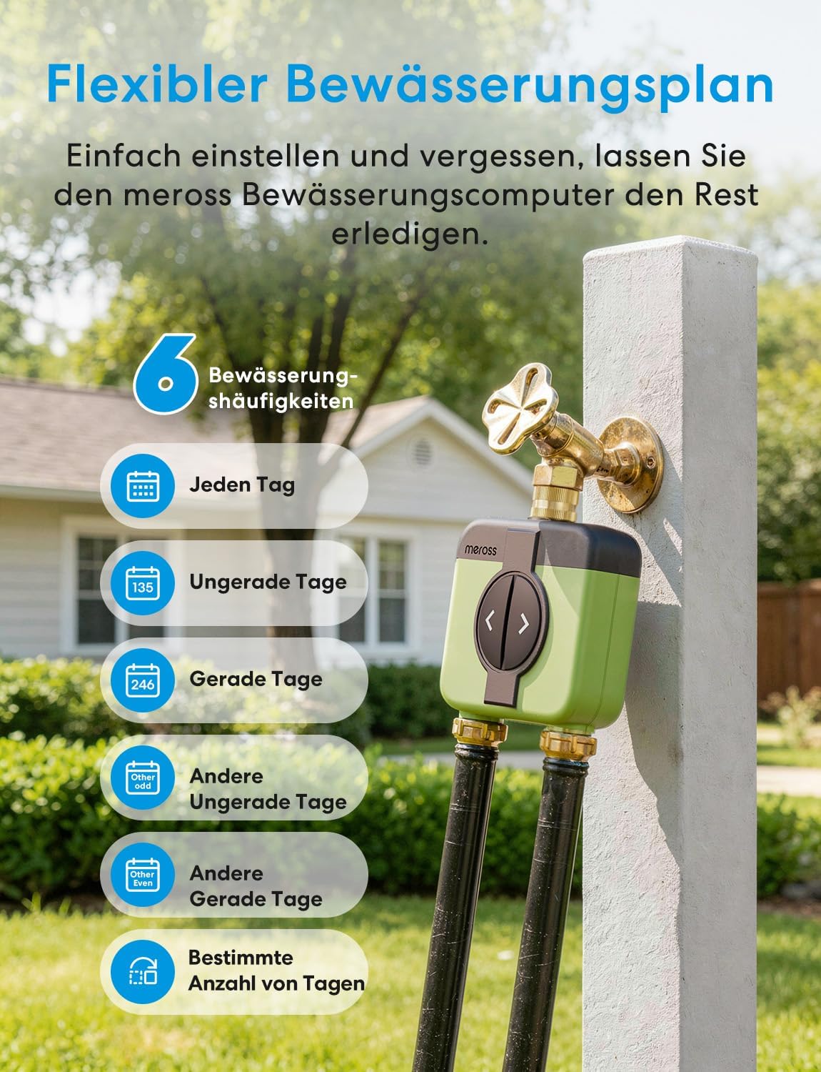 MST200 Bewässerungscomputer mit 2 Ausgängen, 1 Stk. mit Hub