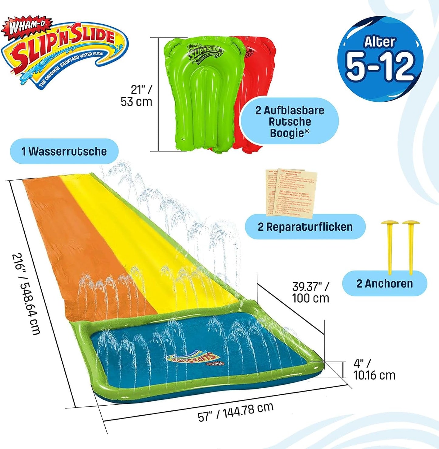 Wasserrutsche für Kinder, 64320
