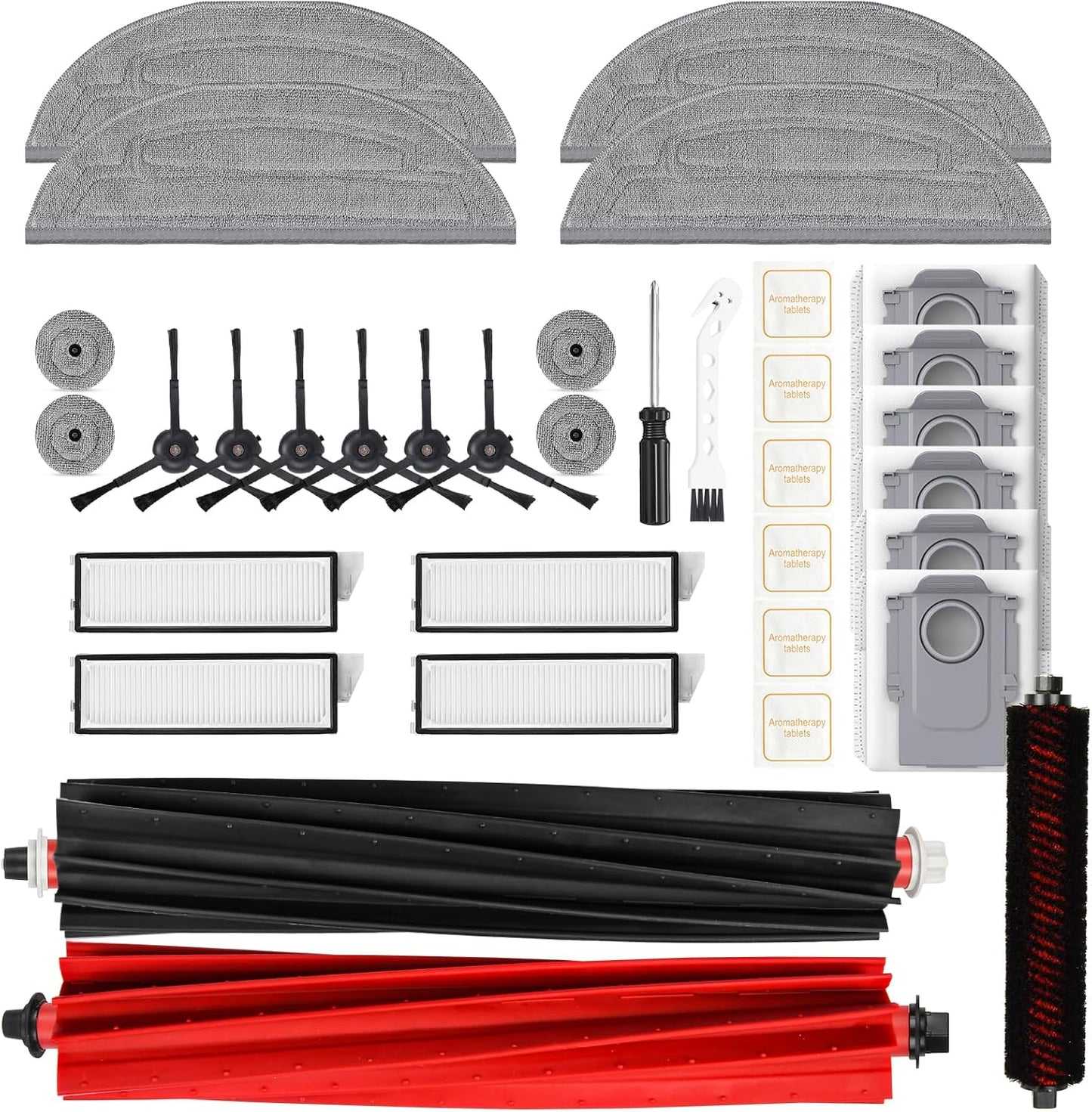 35-teiliges Zubehör-Set für Roborock S8 MaxV Ultra, Zubehör für S8 Maxv Ultra