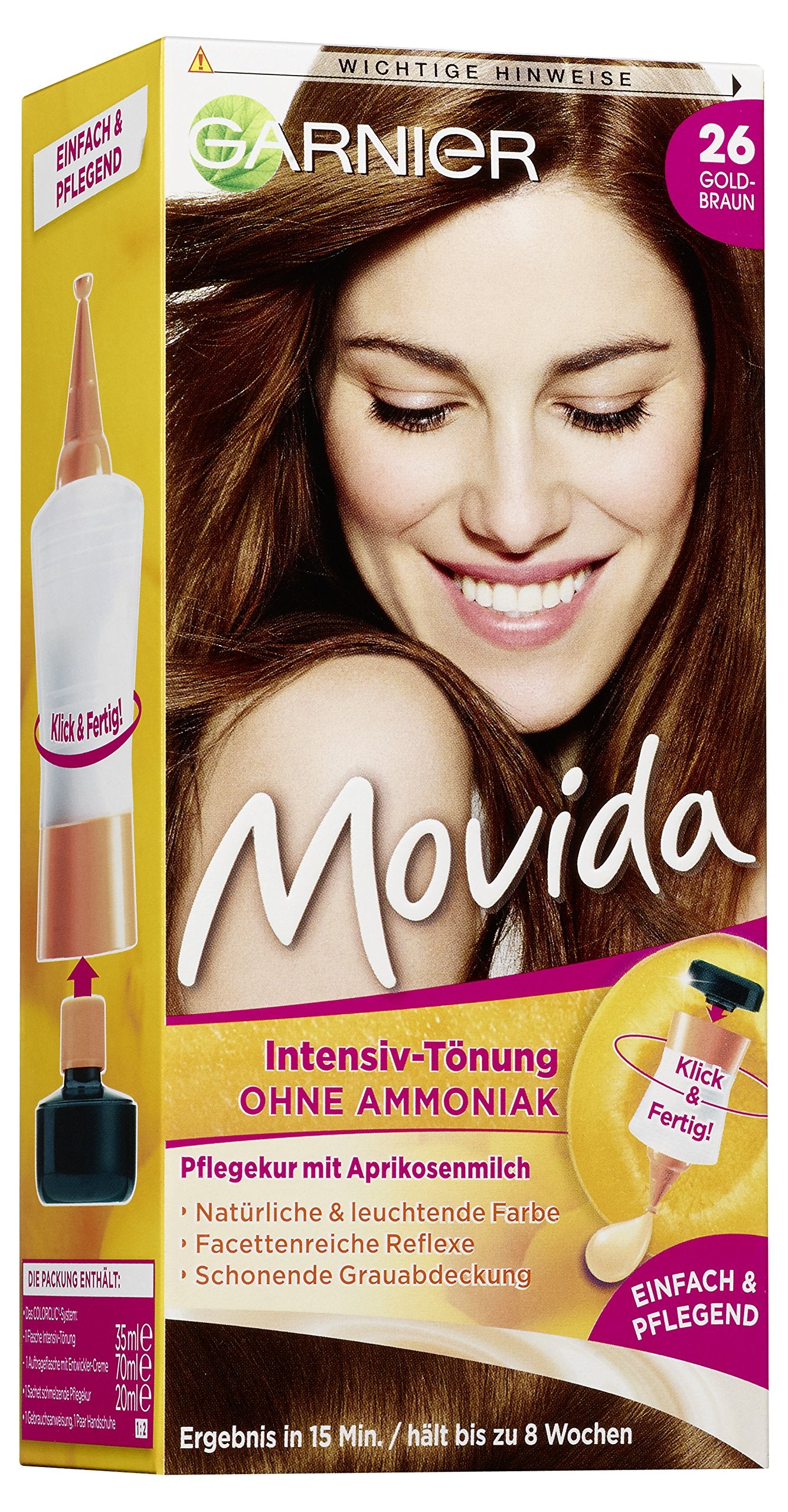 Intensiv-Tönung Pflege-Creme (3er Pack), 26 Goldbraun 3 stück (1er Pack)