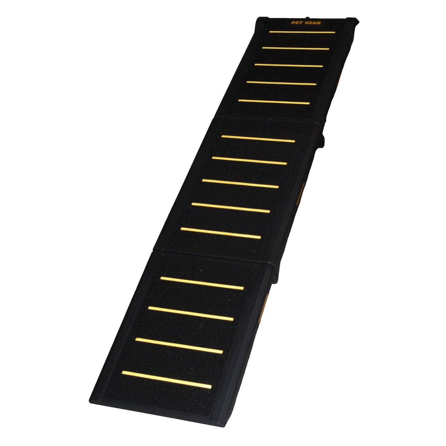 Tri-Fold Faltrampe mit Reflektoren, Tri-Fold Black/Yellow (Reflective)